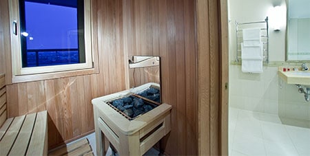 sauna in badkamer Sint-Niklaas
